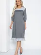 Платье Бостон (серое) П12507-10