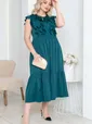 Платье "Айза" (изумруд) П5423