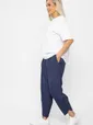 Брюки бохо (синие) Б10269