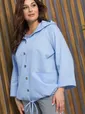 Блуза Юджин (голубая) Б13395-18М