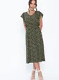 Платье Айлана (темно-зеленое) П13934-35М