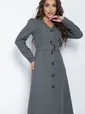 Платье Мирина (серое) П11324