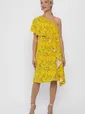 Платье Шардоне (ярко-желтое) П13771-36М