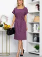 Платье Бэлль (фиолетовое) П13905-19М