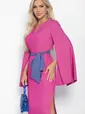 Платье Новый образ фуксия П10063