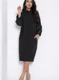 Платье Эванс (черное) П12397-10