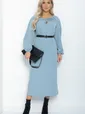 Платье Аура (голубое) П11075