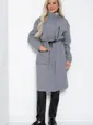 Плащ Весна близко (серый) Б12486-7