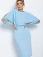 Платье Дебби (голубое) П11647