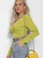 Блуза Бетти (зеленое яблоко) Б12644-5