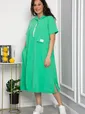 Платье Рокси (зеленое) П15441-5М