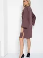Платье Кейси (баклажан) П12572-10