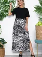 Платье Мелони (зебра) П13529-41М