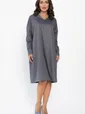 Платье Хюгге (темно-серое) П14121-25М