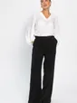Брюки на резинке Астра (черные) Б14397-30М