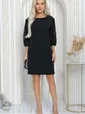 Платье Лорина (черное) П11607