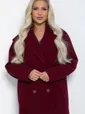 Пальто Я в теме (бордовое) Б12485-7