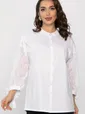 Блуза с завязками Ажур (белая) Б14386-10М