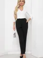 Брюки "Ритм жизни" (черные) Б8553
