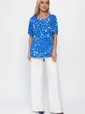 Блуза Маргоша (ярко-голубая) Б13813-16М