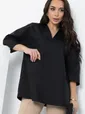 Блуза Легкость движения (черная) Б12831-30М