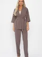 Костюм брючный Скрипка (кофе с молоком) К14376-12М