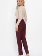 Брюки Беззаботное путешествие (бордовые) Б14388-16М