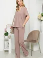 Костюм брючный "Дина" (капучино) К5352