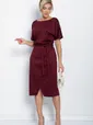 Платье Карлин (бордовое) П11583