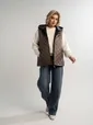 Жилет утепленный Дориана (кофе) Б14632-18М