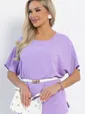 Блуза Морган НЬЮ (сиреневая) Б12978-16М
