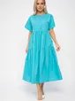 Платье Вельс (морская волна) П13602-36М