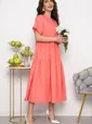 Платье Вельс (коралл) П13603-36М