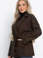 Пальто-пиджак (шоколад) Б15088-7М