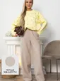 Брюки Остатки тепла (бежевые) Б14903-7М