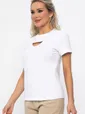 Футболка Дорис (белая) Б13353-50М