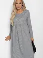 Платье Версаль (серое) П11366