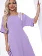 Платье "Хит лета" (лиловое) П8807