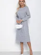 Платье Подиум (серое) НЬЮ П10839