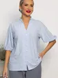 Блуза Люция (голубая) Б14289-45М