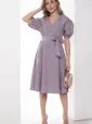 Платье "Аллегра" (серо-лиловое) П8525