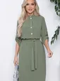 Платье Ночной бриз (хаки) П10790