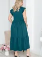Платье "Айза" (изумруд) П5423