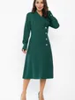 Платье Соломия (зеленое) П14215-5М