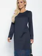 Платье Радна (темно-синее) П11119