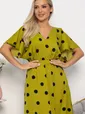 Платье Летнее настроение (лайм) П15468-7М