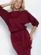Платье Легкое настроение (бордовое) П11445