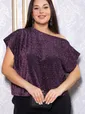 Блуза Бри (пурпурная) Б14730-35М