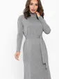 Платье В ритме мегаполиса (серое) П14056-33М