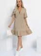 Платье Девушка-мечта (бежевое) П13024-33М